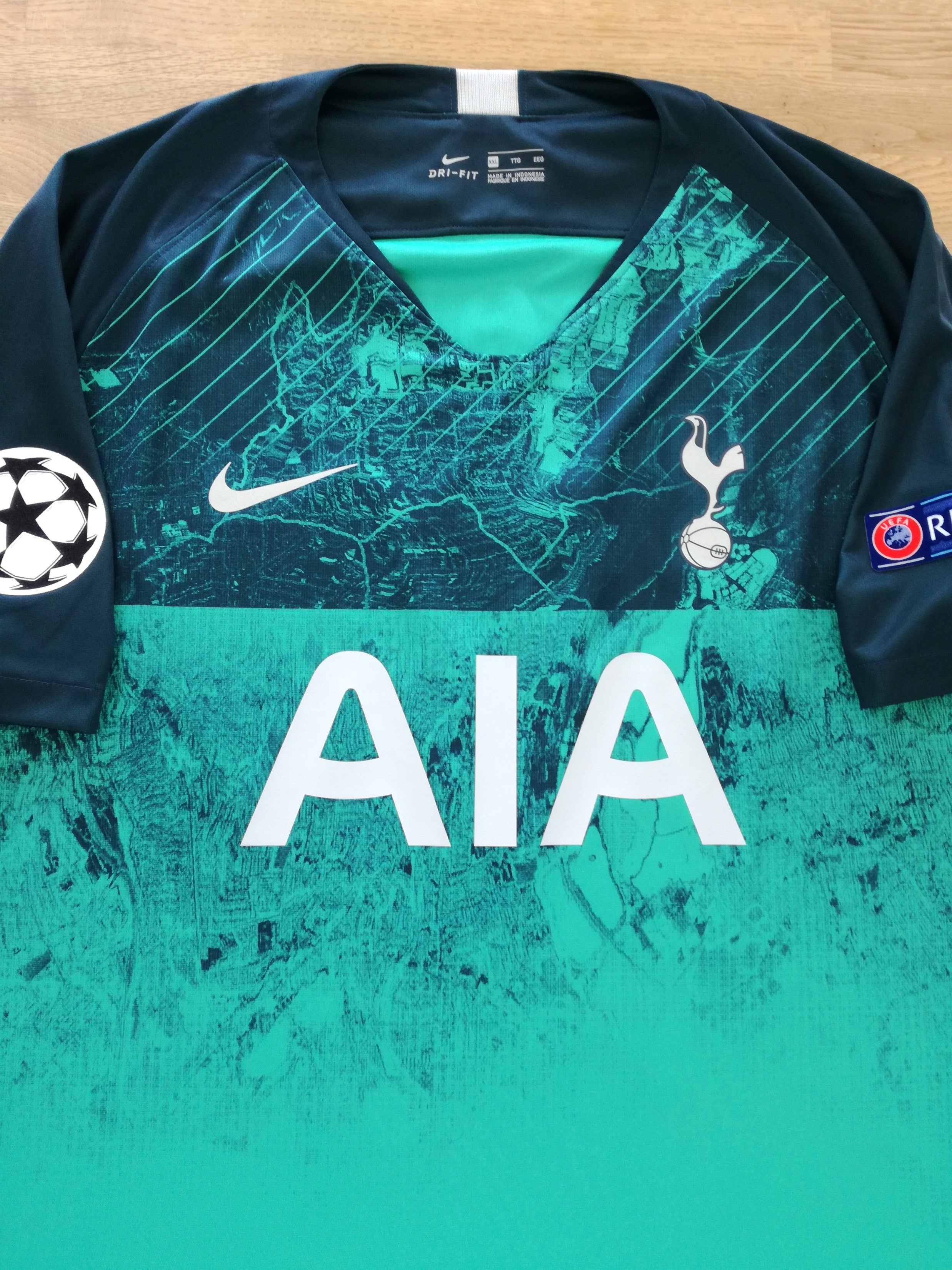 2018/19 Tottenham 3rd Champions League Football Shirt