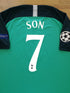 2018/19 Tottenham 3rd Champions League Football Shirt Son #7