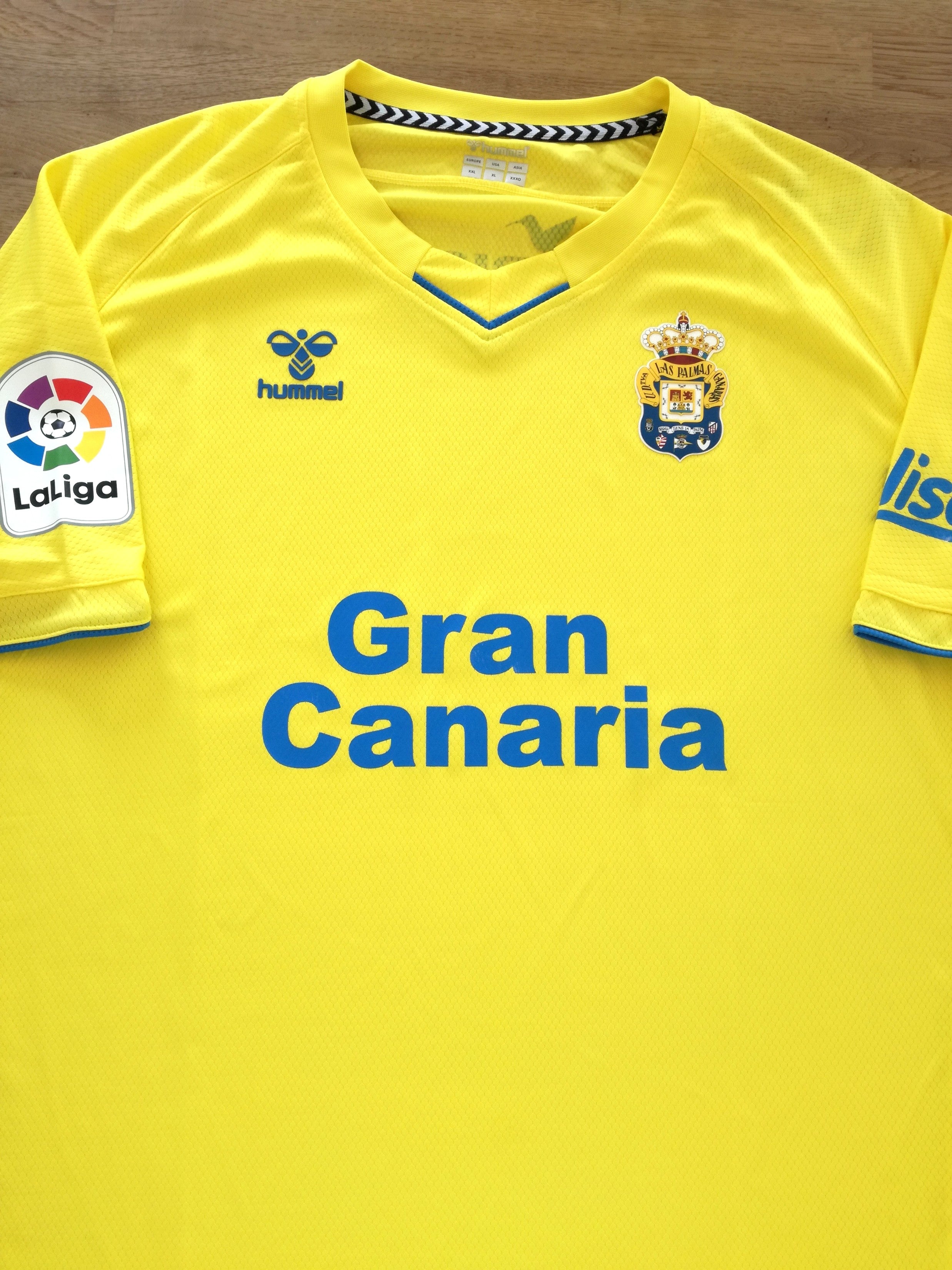 2020/21 Las Palmas Home La Liga Football Shirt