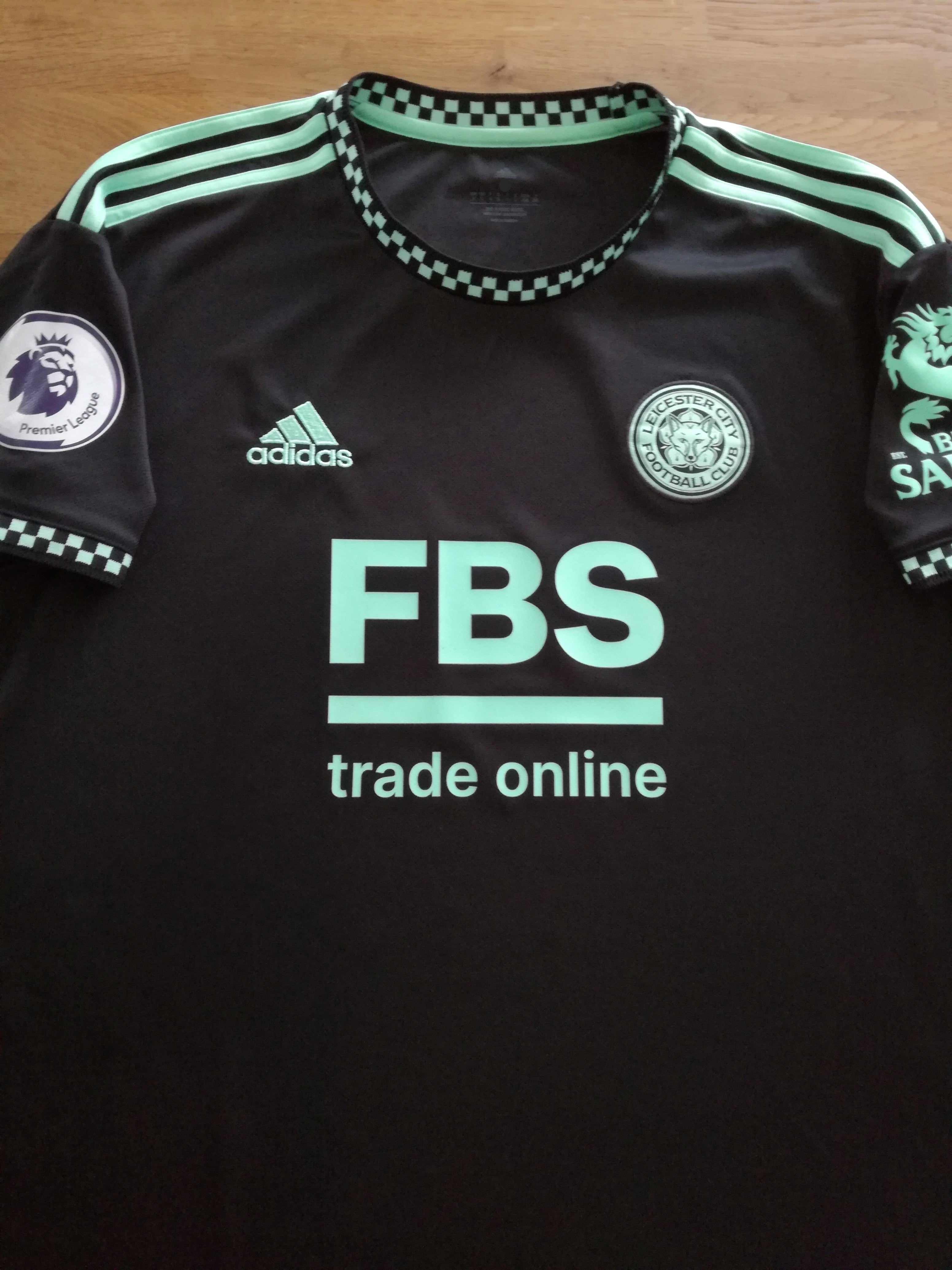 2022/23 Leicester City Away Premier League Football Shirt