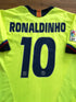 2005/06 Barcelona Away La Liga Football Shirt Ronaldinho #10