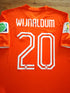 2014 Netherlands Home World Cup Football Shirt Wijnaldum #20