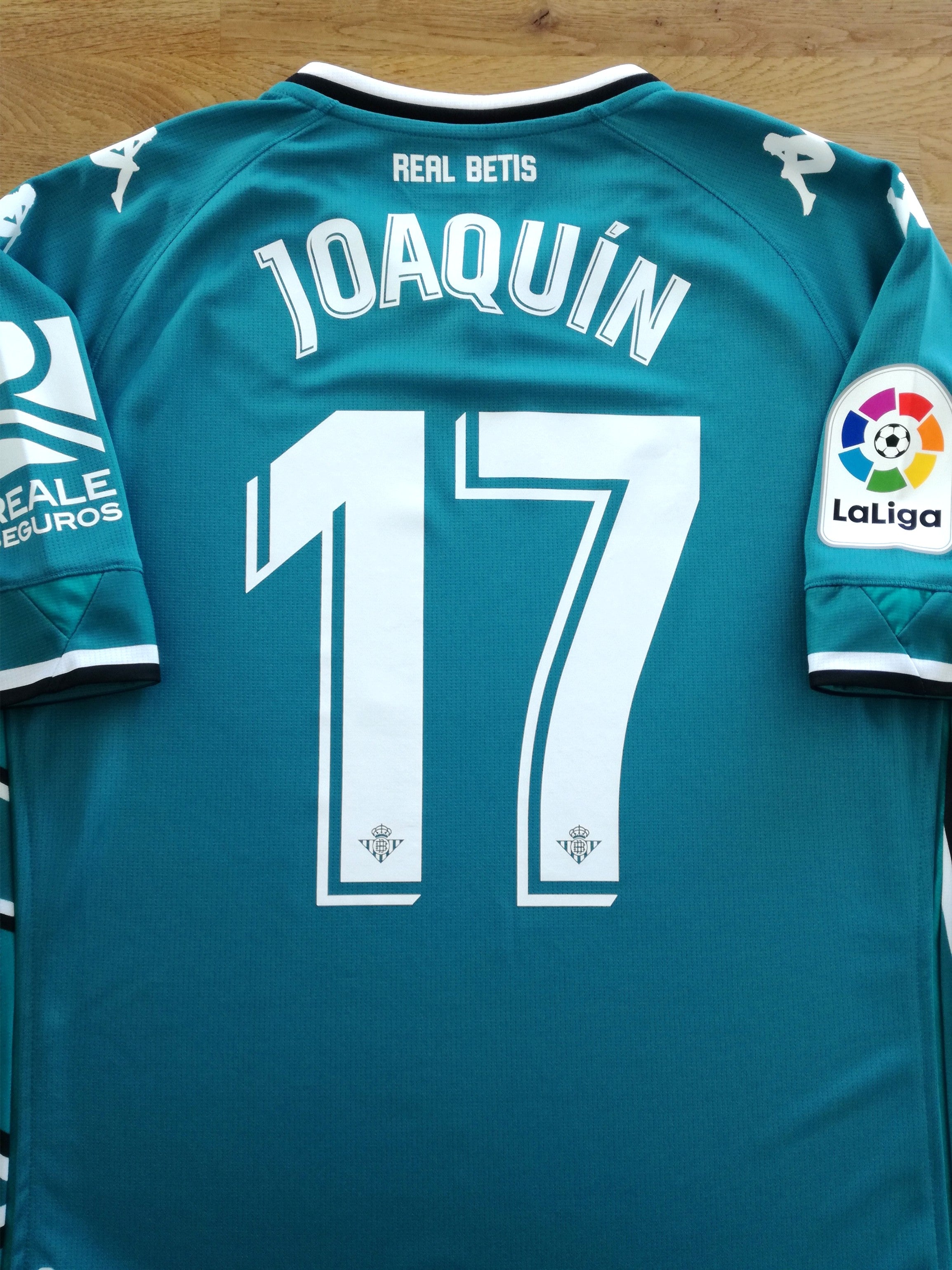 2020/21 Real Betis 4th La Liga Football Shirt Joaquin #17