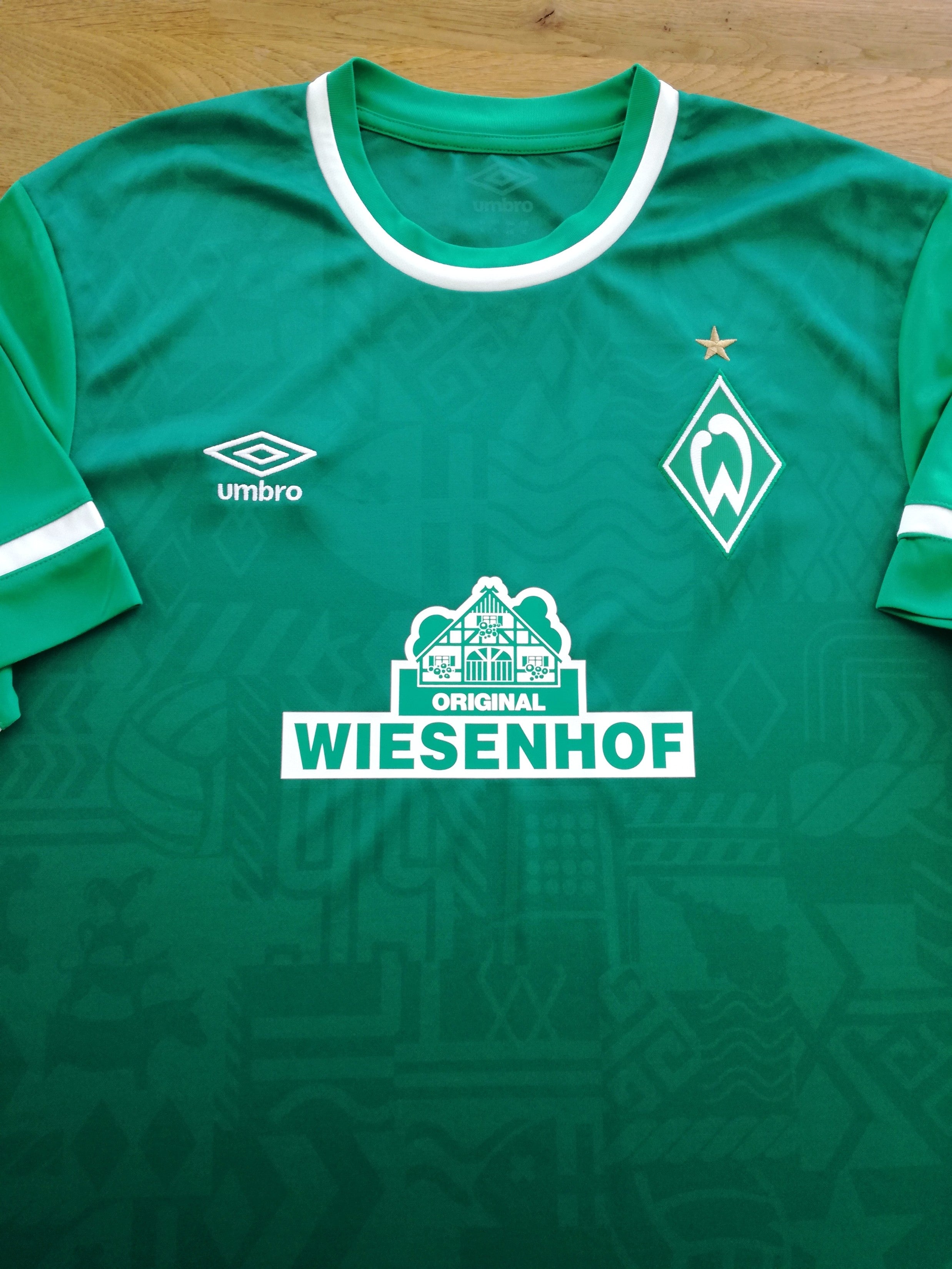 2021/22 Werder Bremen Home Football Shirt