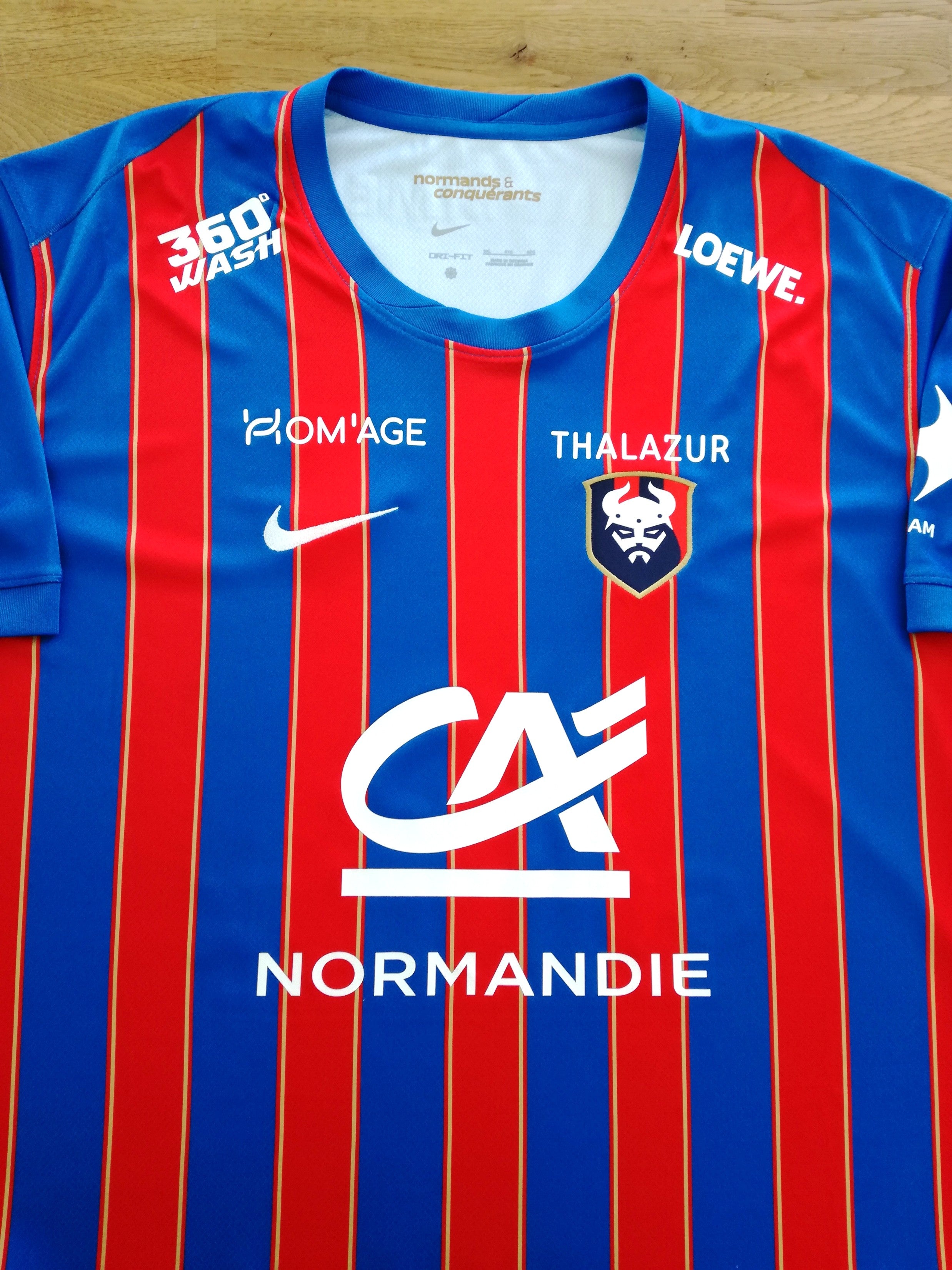 2025/26 SM Caen Home Football Shirt