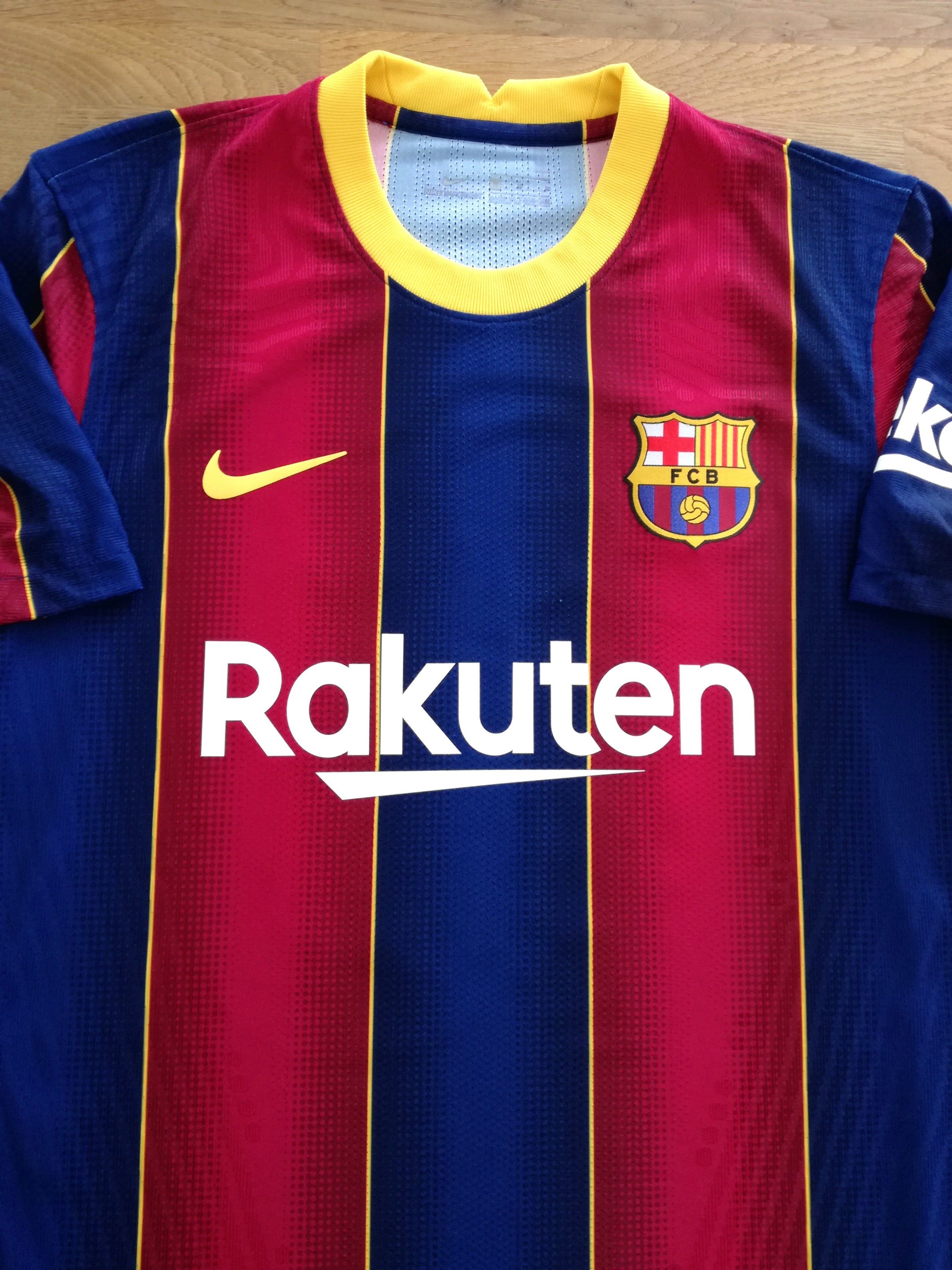 2020/21 Barcelona Home La Liga Authentic Football Shirt