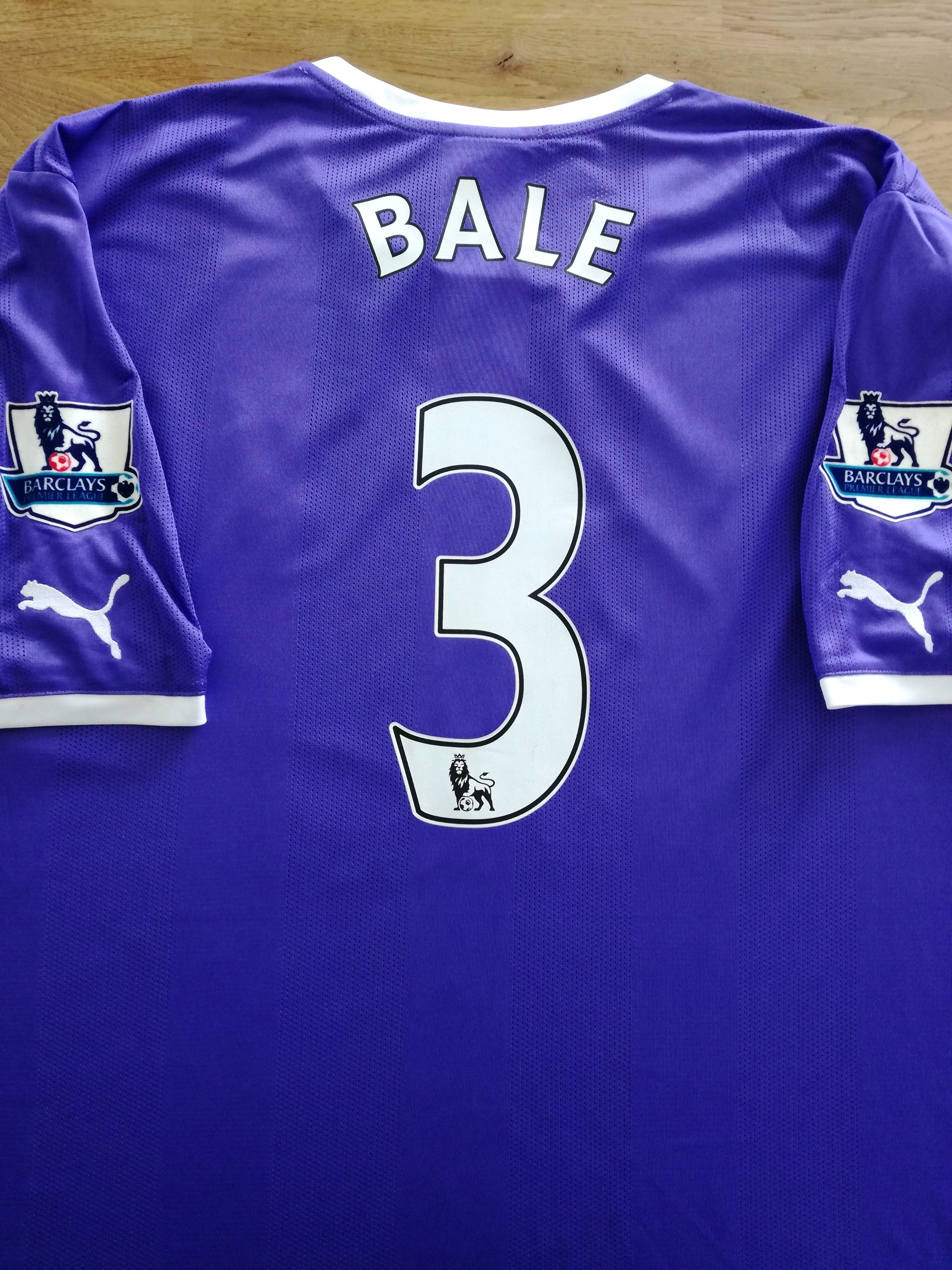 2011/12 Tottenham Away Premier League Football Shirt Bale #3
