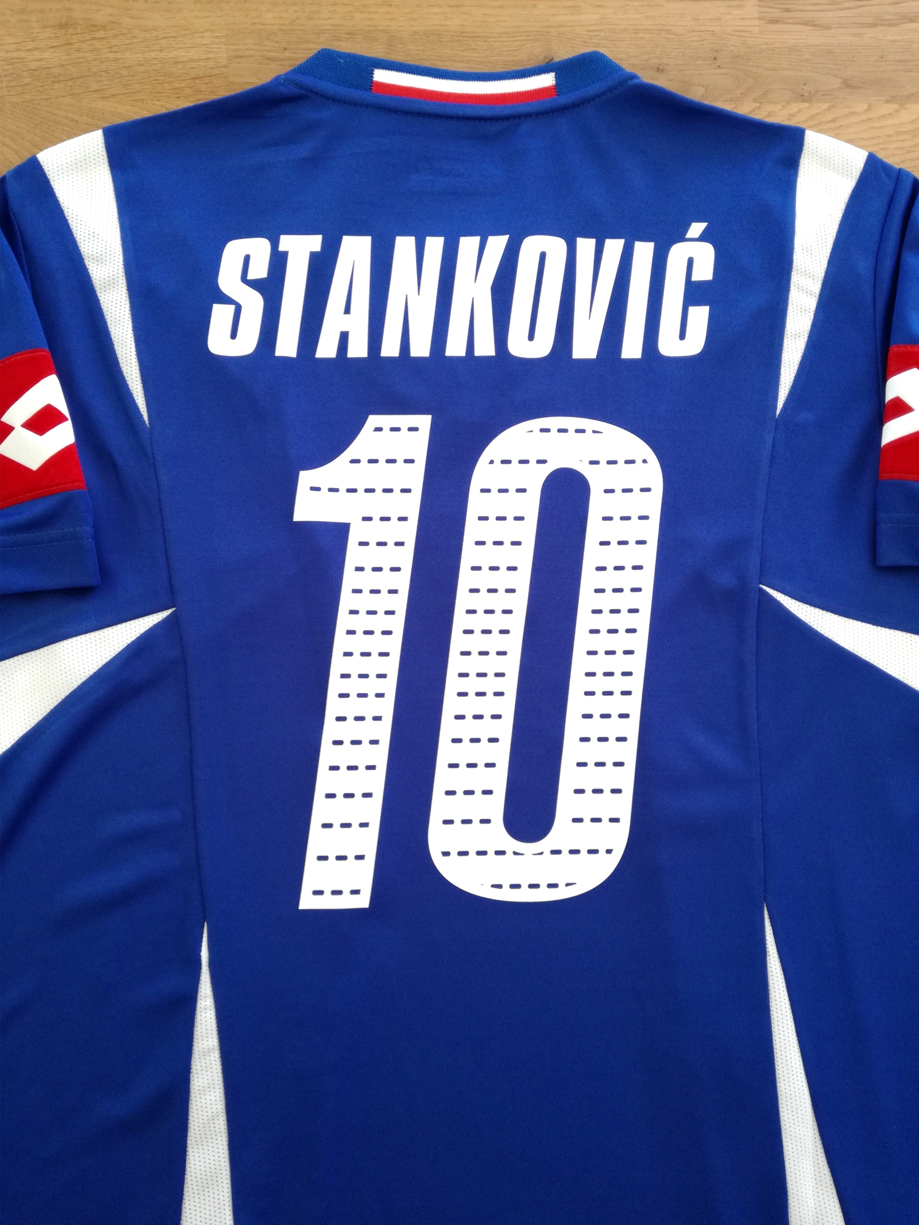 2006/07 Serbia & Montenegro Home Football Shirt Stanković #10