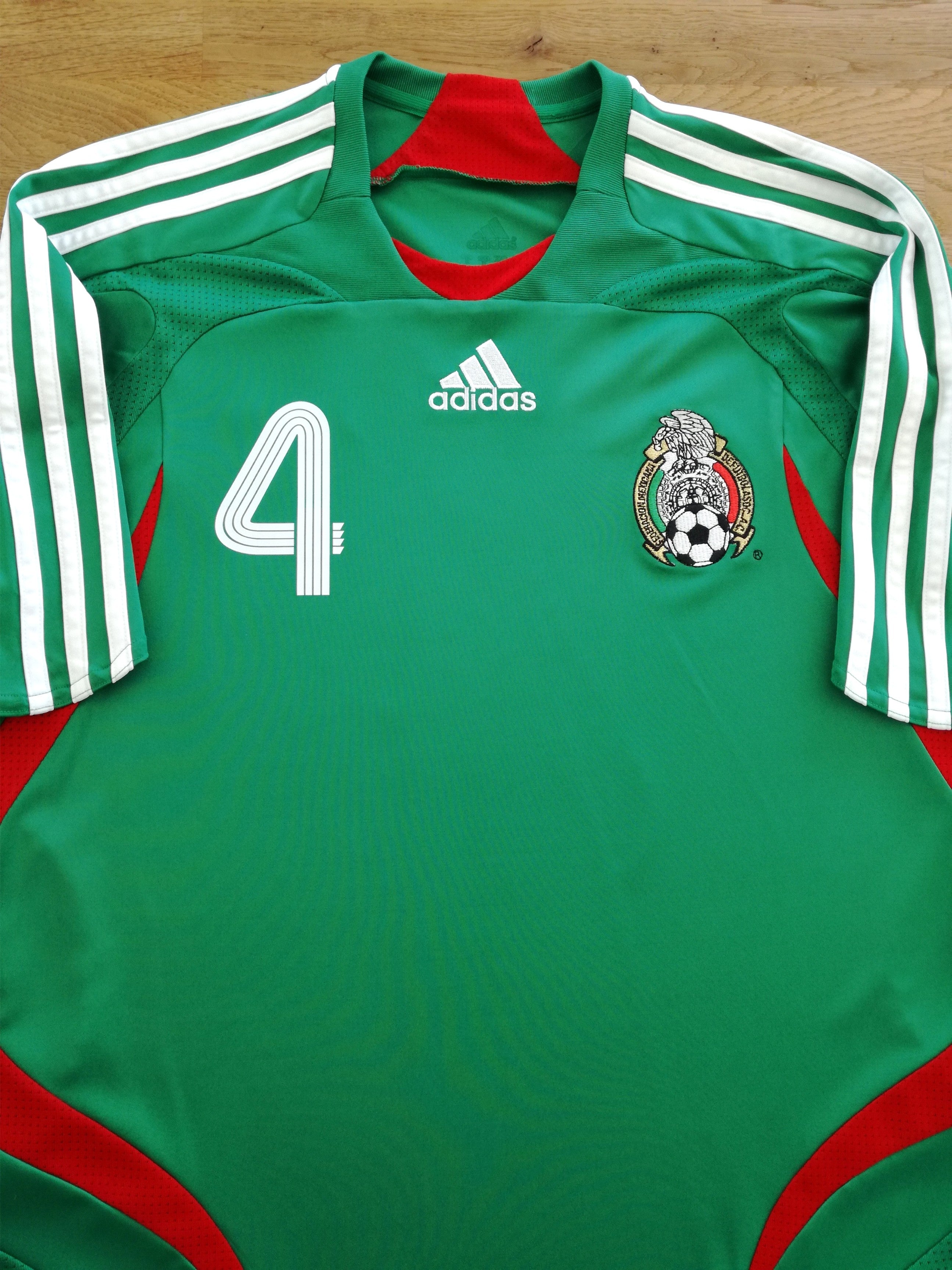 2007/08 Mexico Home Football Shirt R. Marquez #4