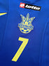 2006/07 Ukraine Away Football Shirt Shevchenko #7 (XL) *BNWT*