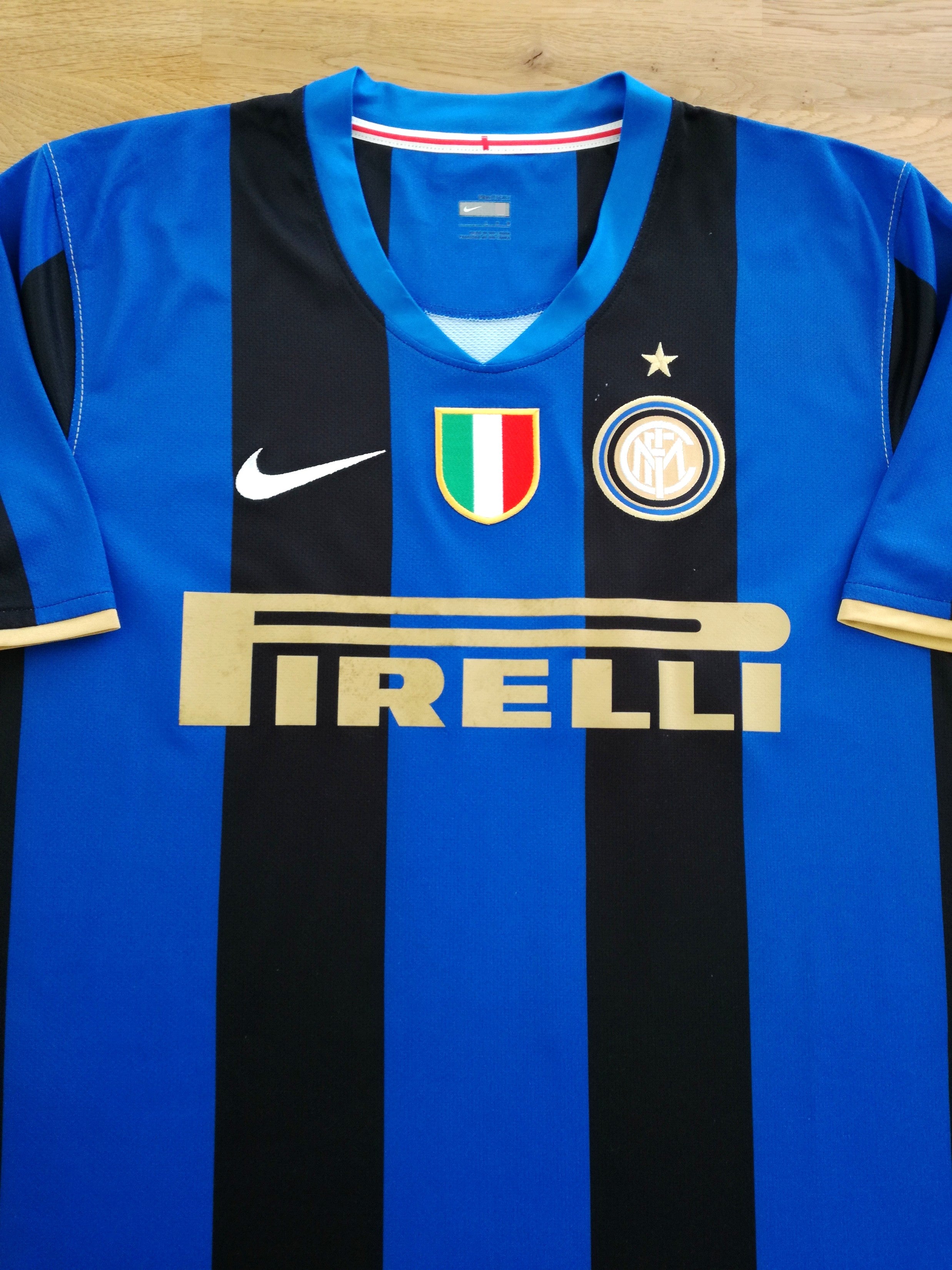 2008/09 Internazionale Home Football Shirt Adriano #10