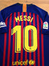 2018/19 Barcelona Home La Liga Football Shirt Messi #10 (M)