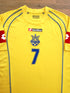 2005/06 Ukraine Home Football Shirt Shevchenko #7