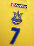 2005/06 Ukraine Home Football Shirt Shevchenko #7 (L)