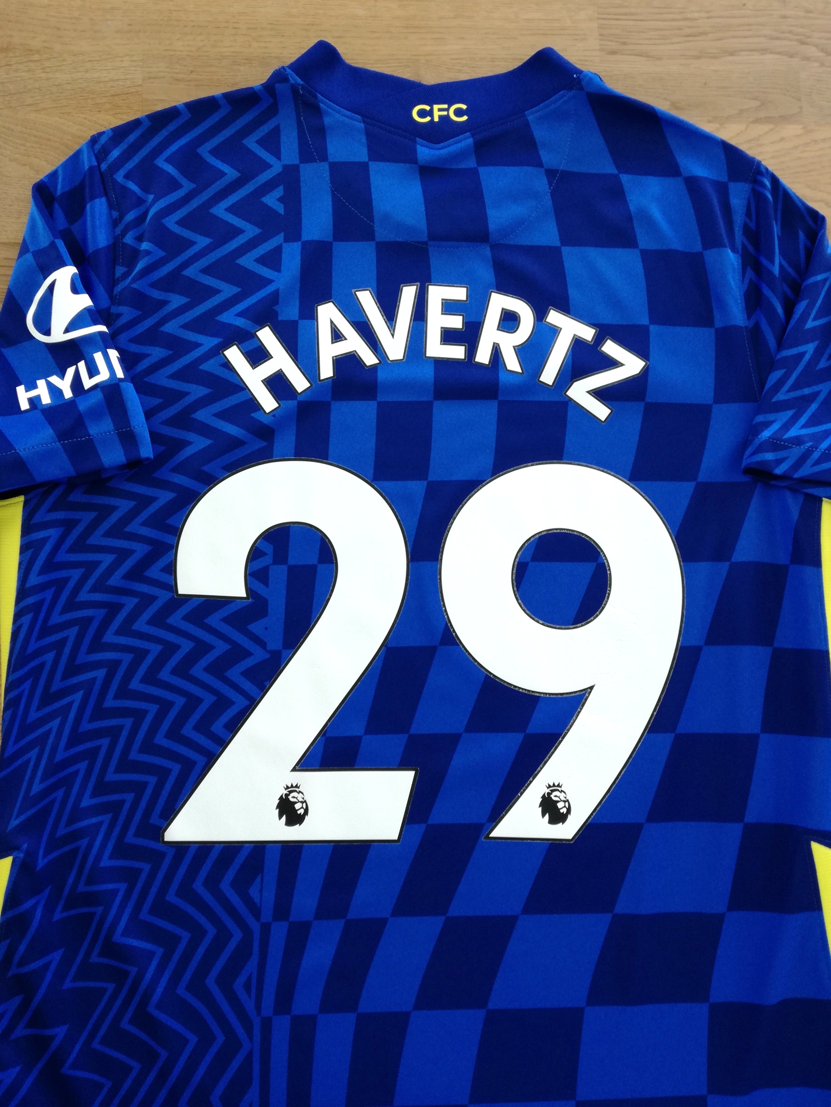 2021/22 Chelsea Home Premier League Football Shirt Havertz #29 (M)