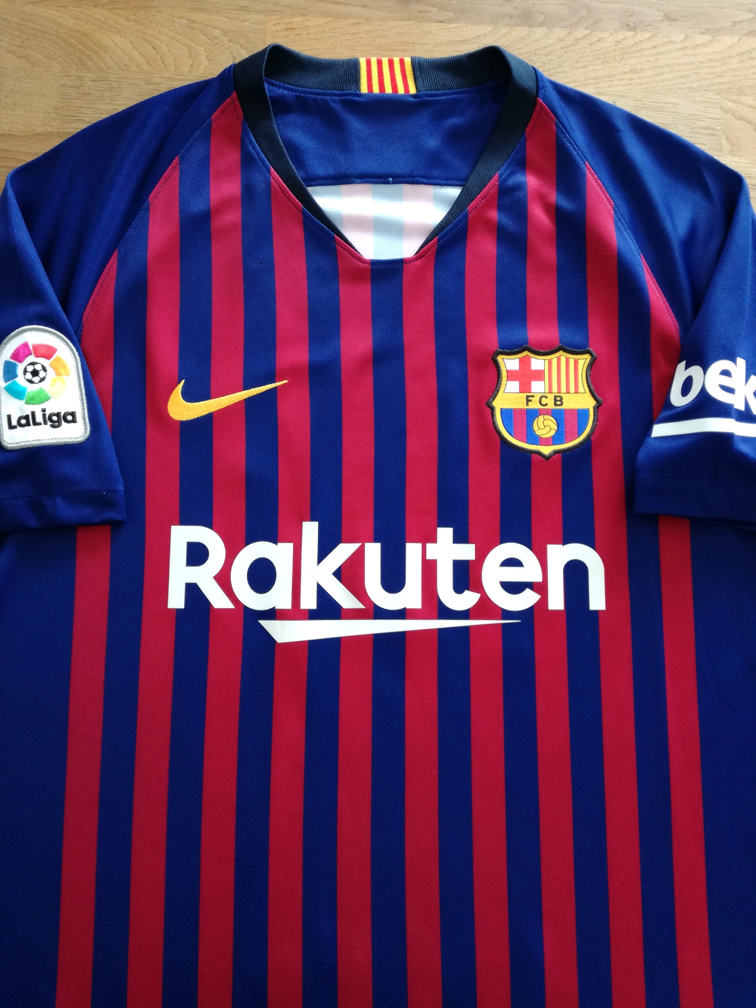 2018/19 Barcelona Home La Liga Football Shirt