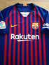 2018/19 Barcelona Home La Liga Football Shirt