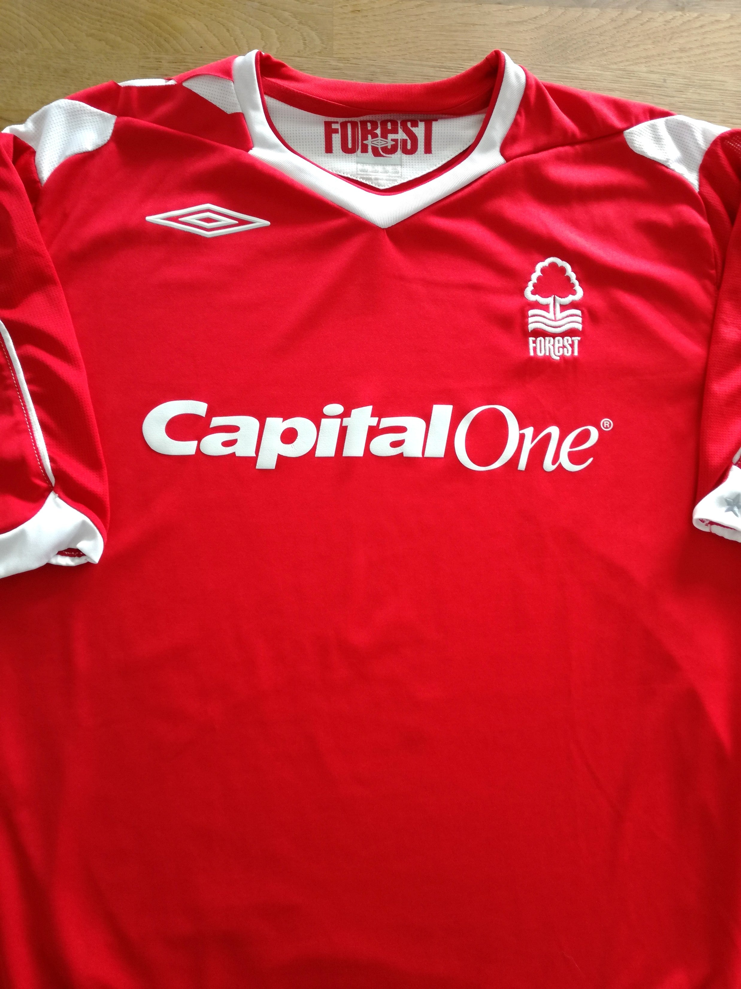 2007/08 Nottingham Forest Home Football Shirt