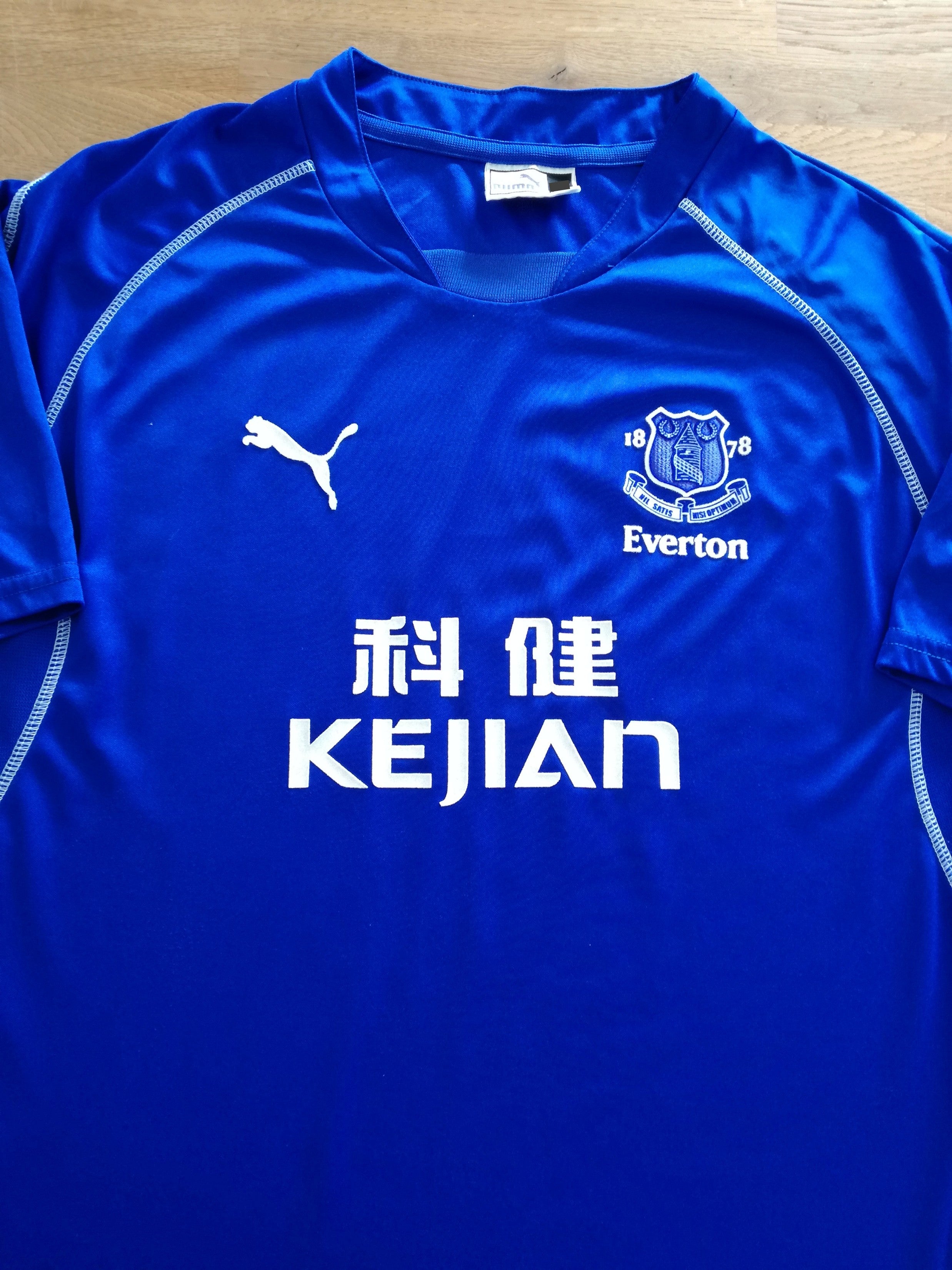 2002/03 Everton Home Football Shirt
