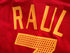 2004/05 Spain Home Football Shirt Raul #7 (L)