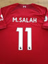 2022/23 Liverpool Home Premier League Football Shirt M. Salah #11