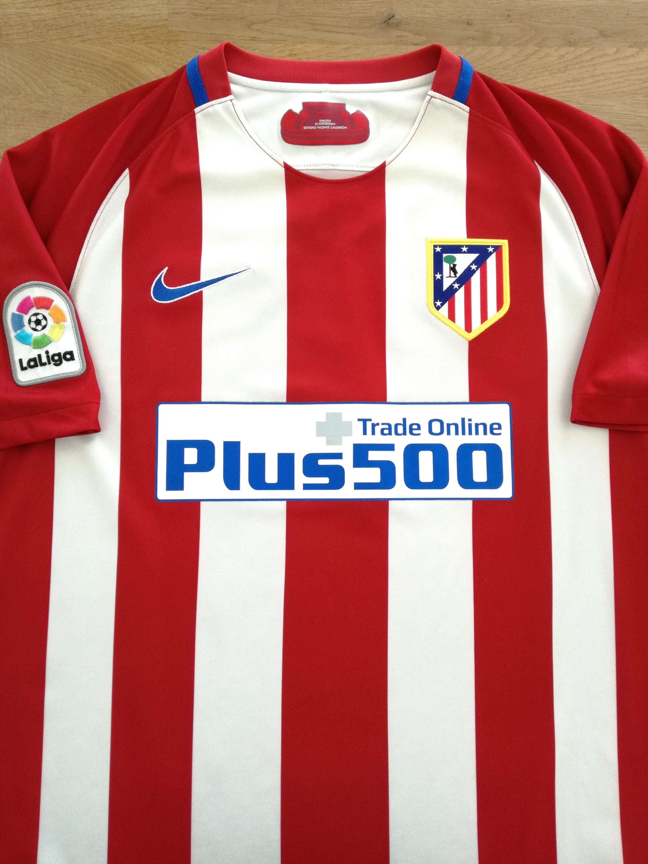 2016/17 Atlético Madrid Home La Liga Football Shirt