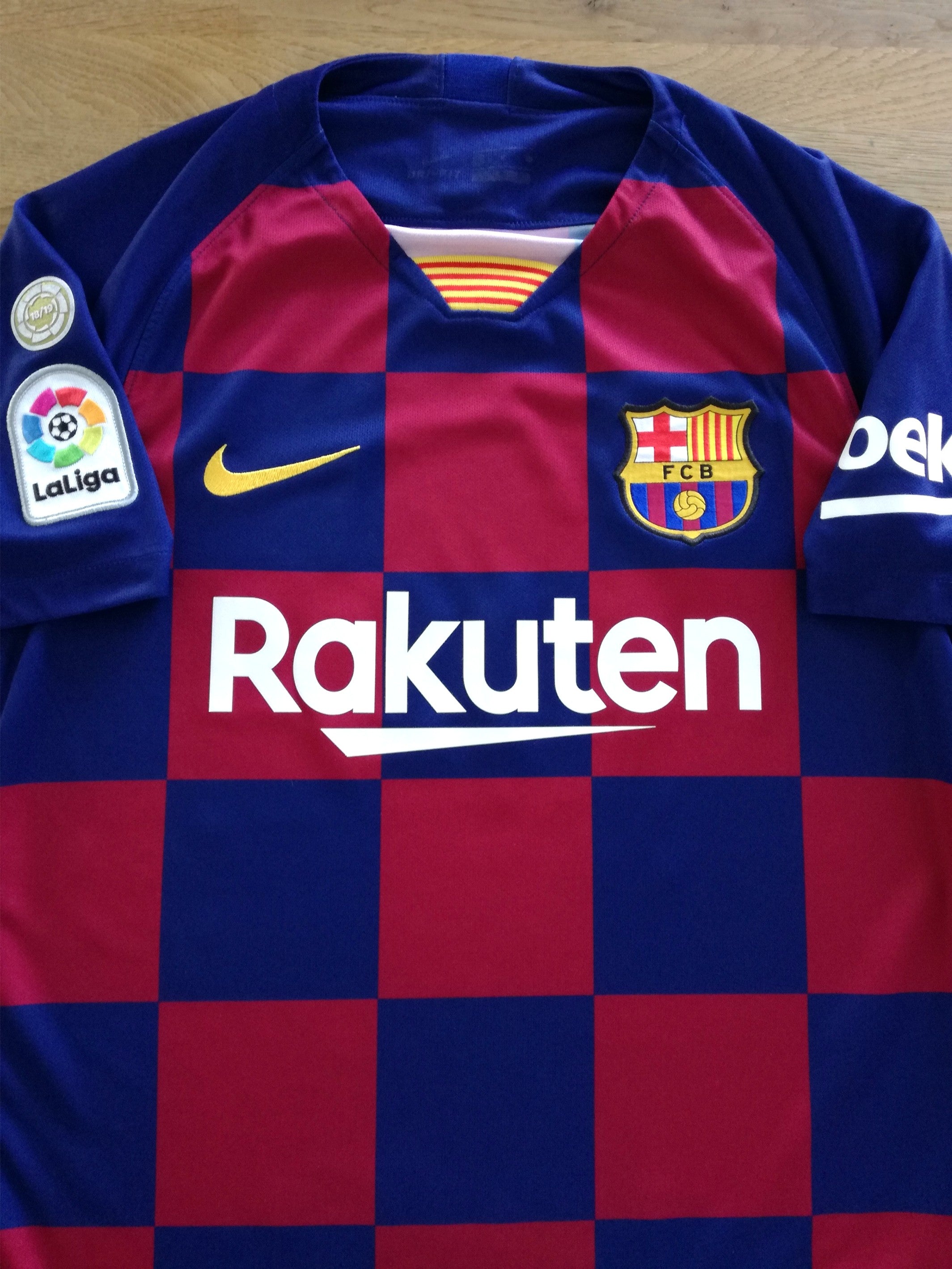 2019/20 Barcelona Home La Liga Football Shirt