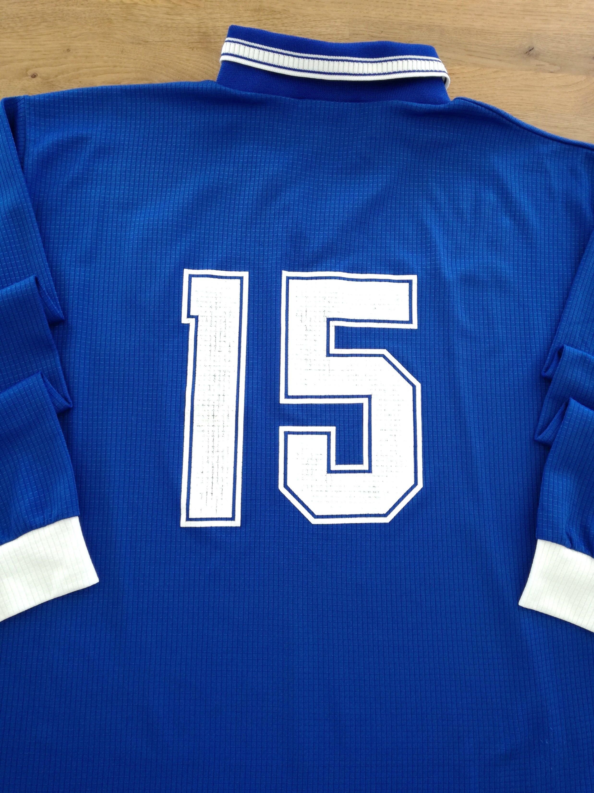 1997/98 Seregno Home Player Issue Long Sleeve Football Shirt #15