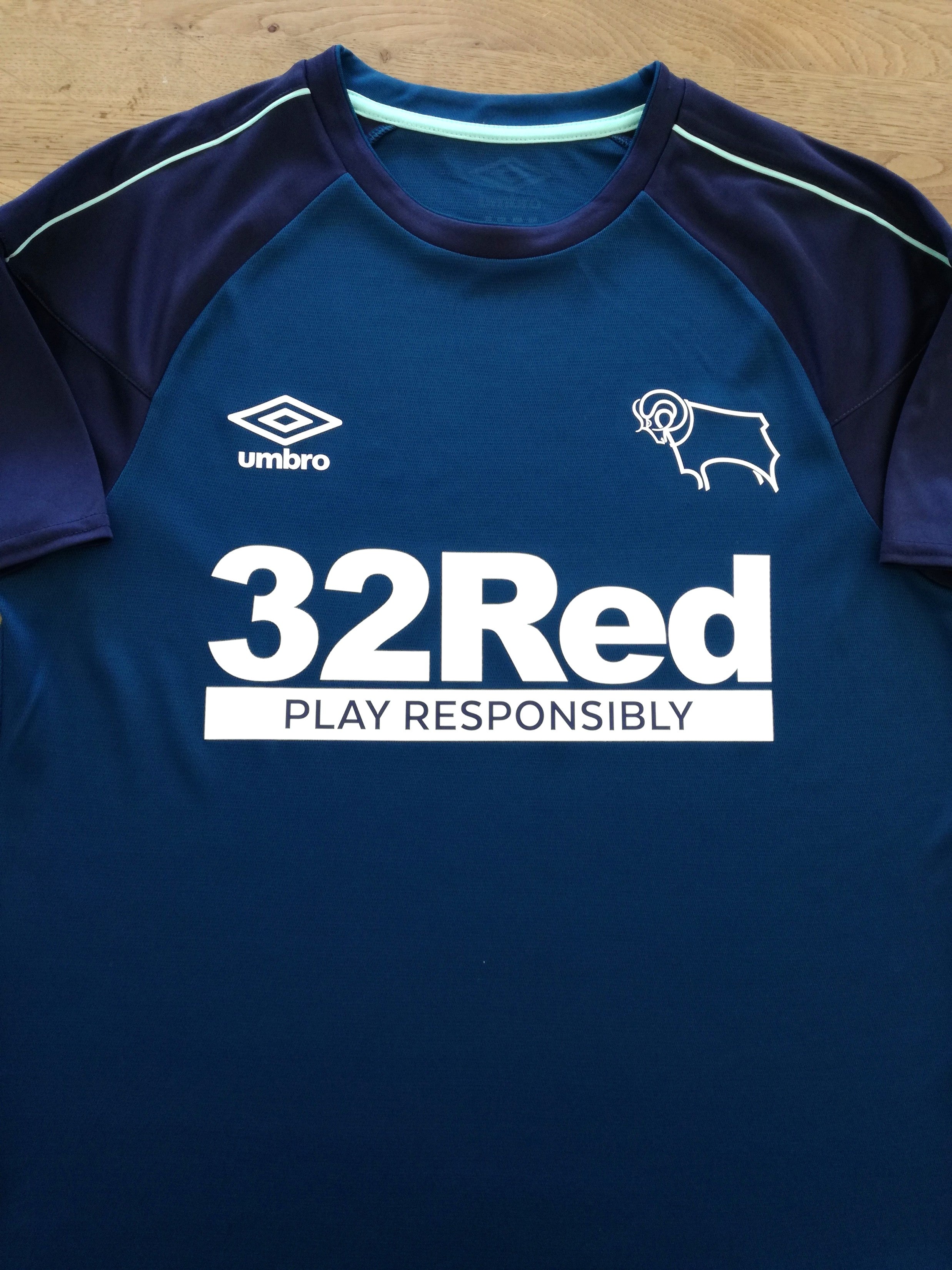 2020/21 Derby County Away Football Shirt
