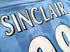 2003/04 Man City Home Premier League Football Shirt Sinclair #28 (L)