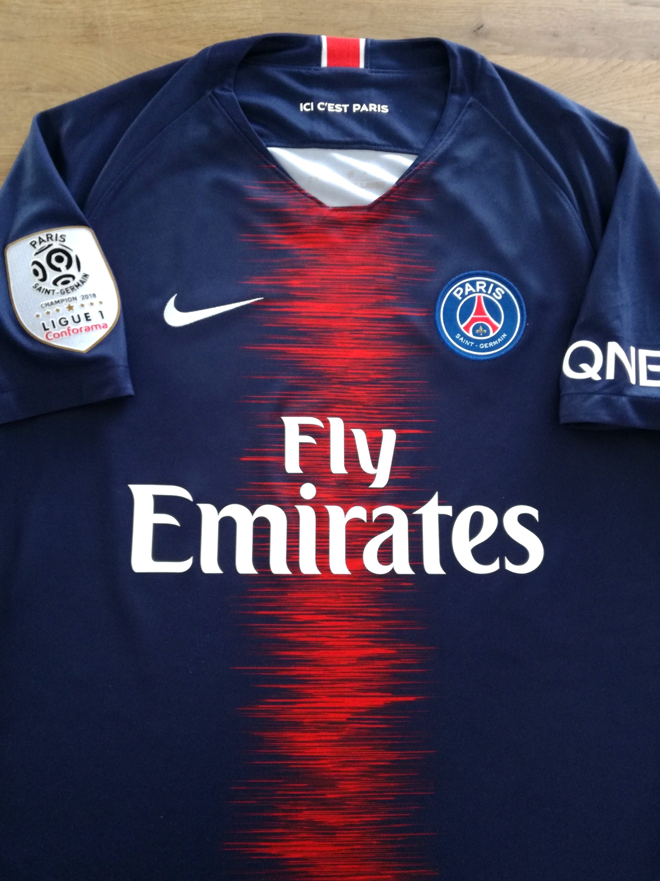 2018/19 PSG Home Ligue 1 Football Shirt (L)