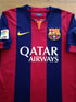 2014/15 Barcelona Home La Liga Football Shirt