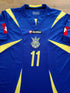 2006/07 Ukraine Away Football Shirt Rebrov #11
