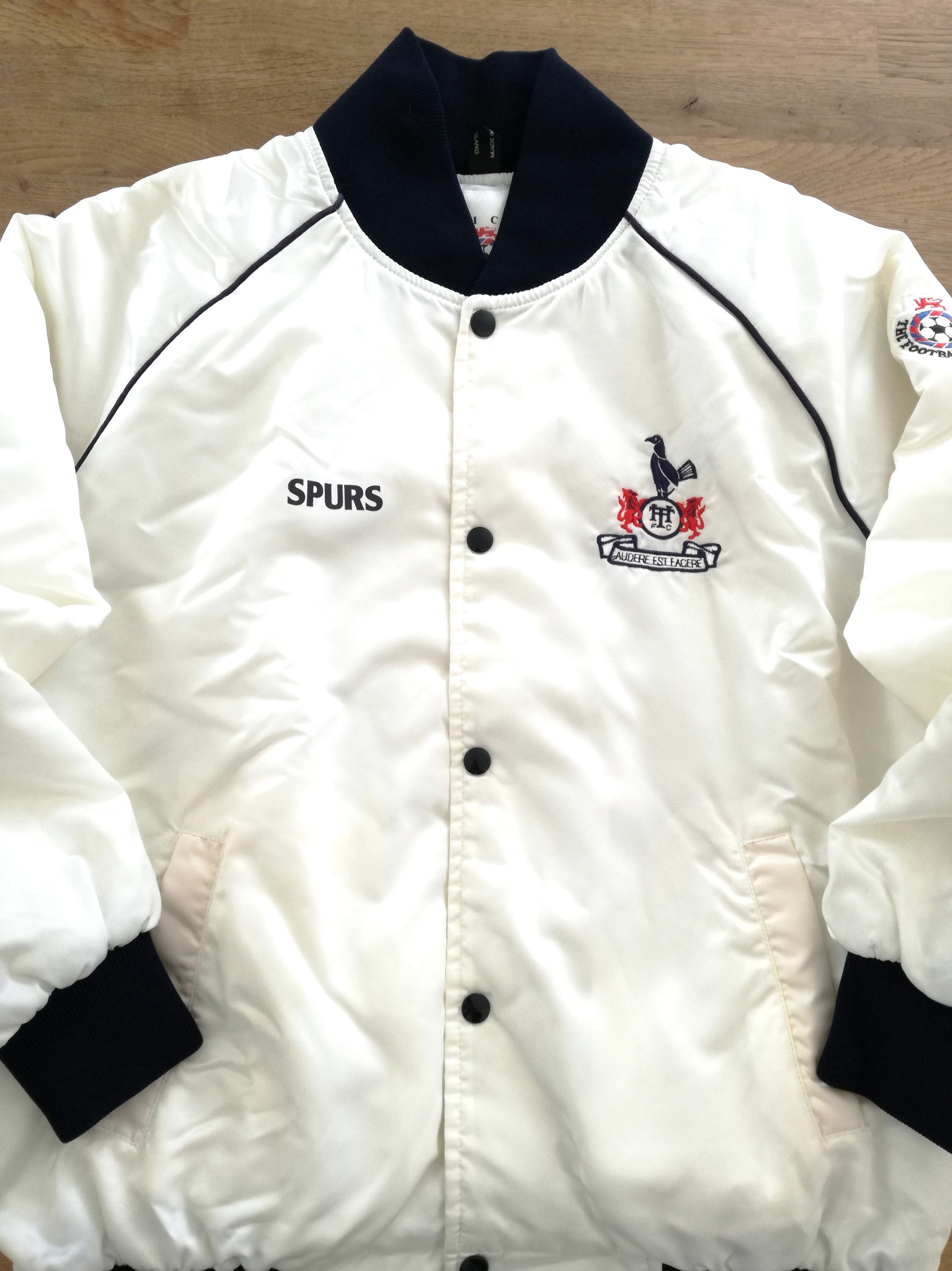 1990 Tottenham Football League Bomber Jacket