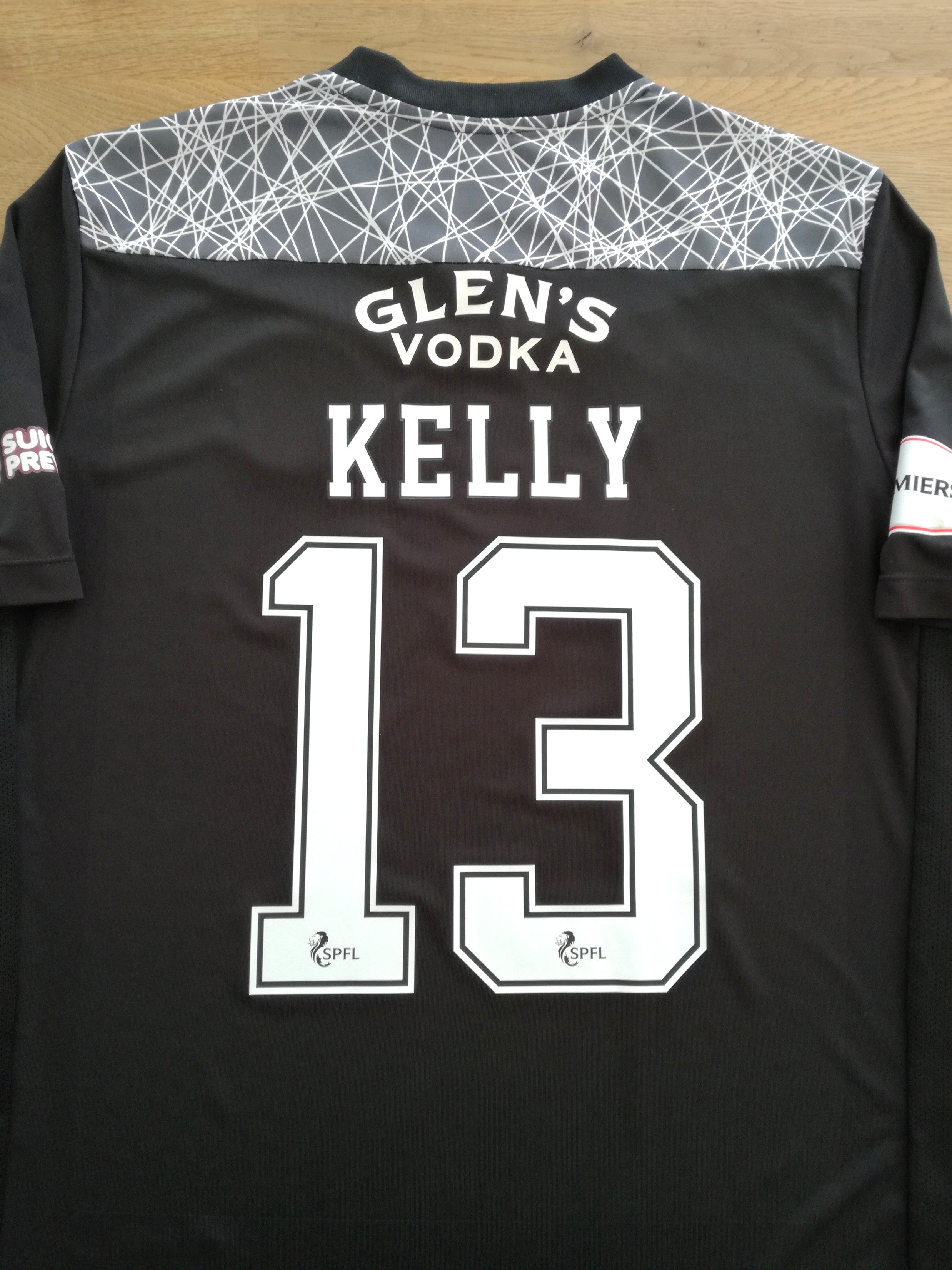 2021/22 Motherwell GK SPL Football Shirt Kelly #13