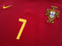 2002 Portugal Home World Cup Player Issue Football Shirt Figo #7 (L)