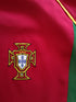 2002 Portugal Home World Cup Player Issue Football Shirt Figo #7 (L)