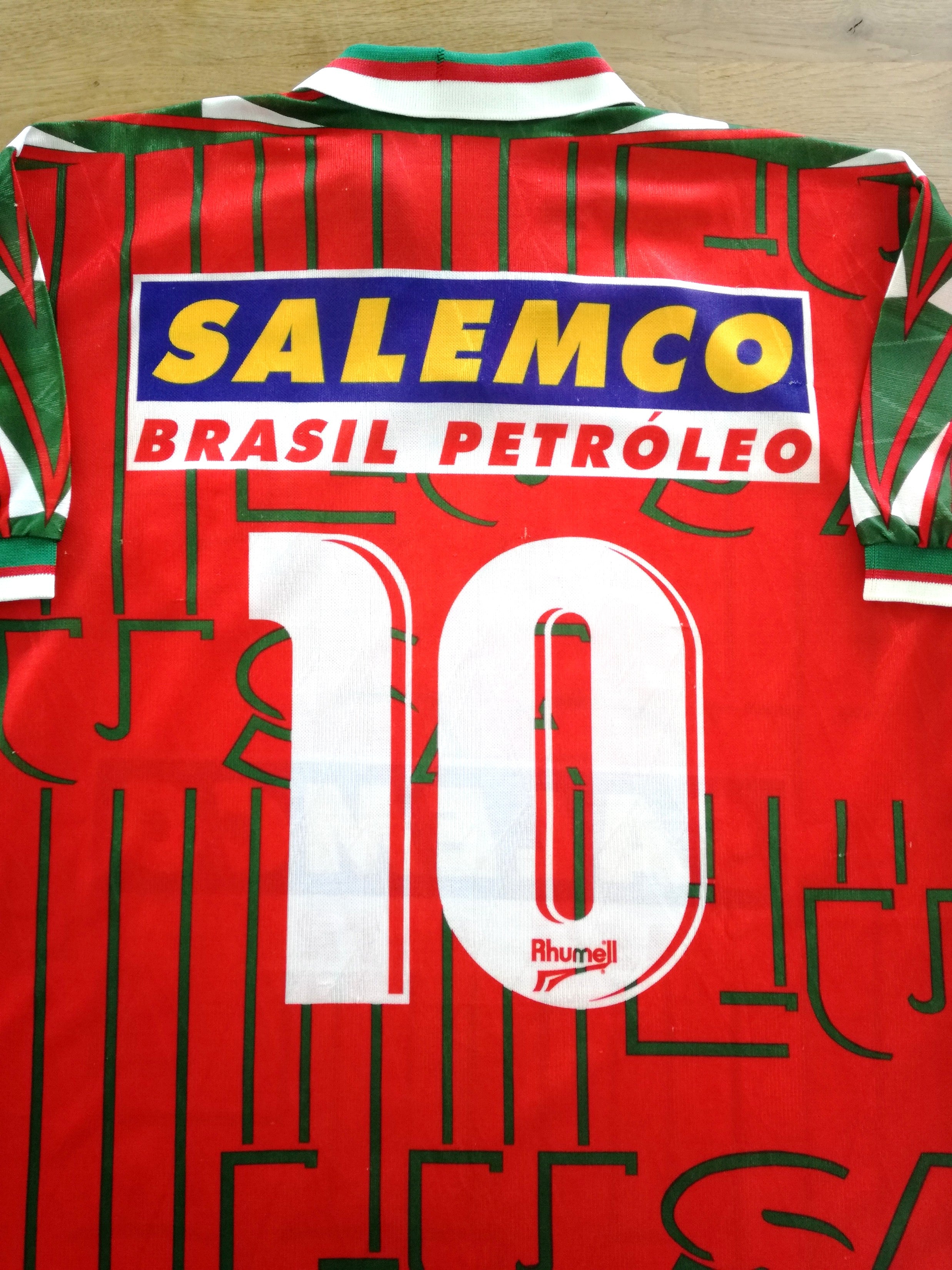1998 Associação Portuguesa Home Football Shirt #10