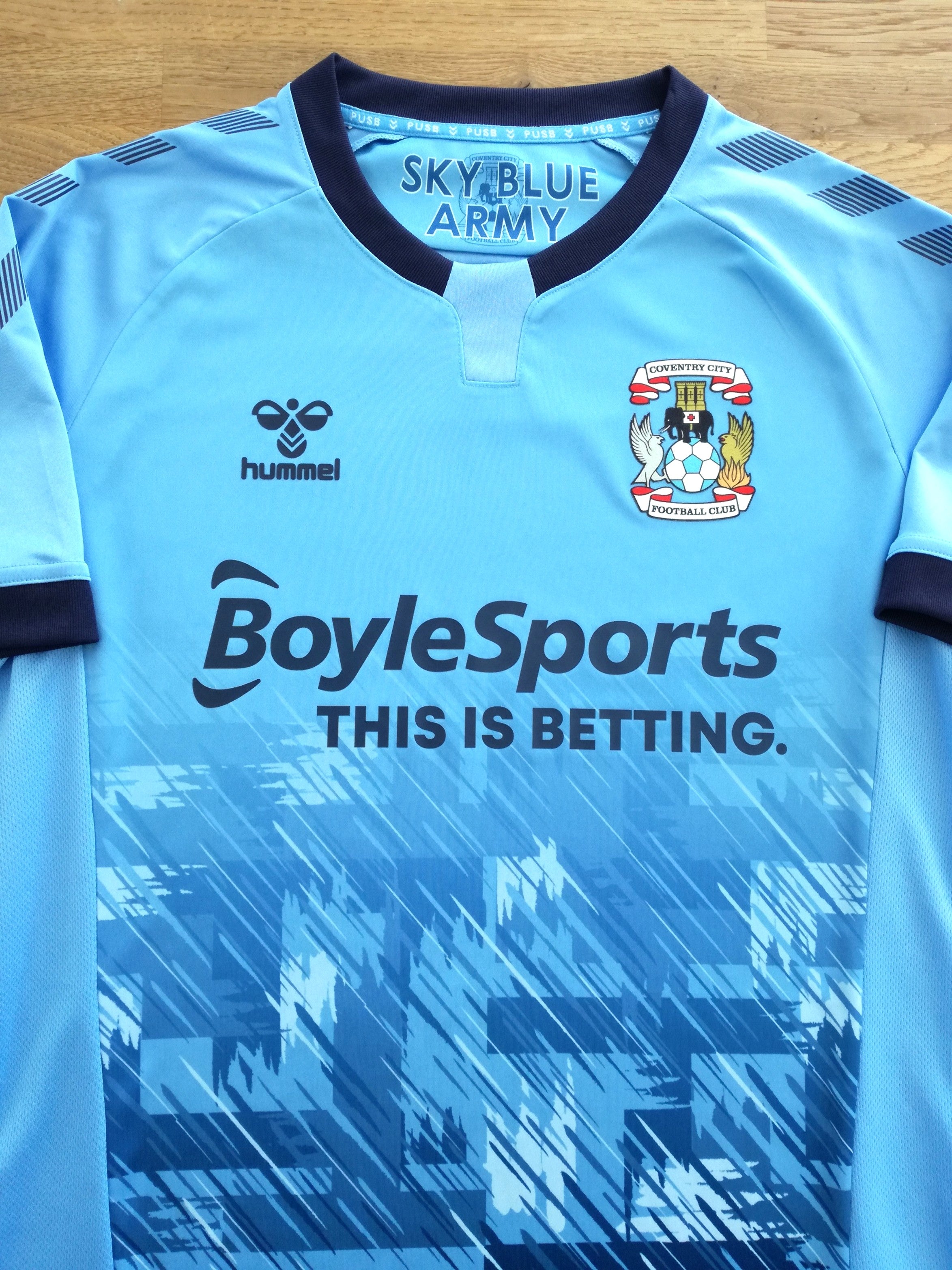 2020/21 Coventry City Home Football Shirt