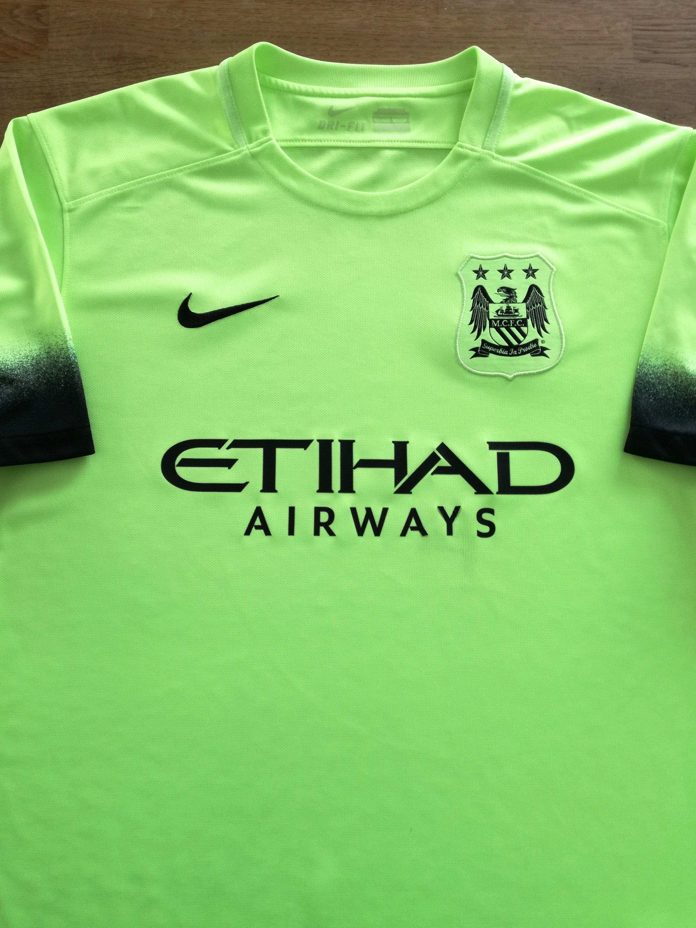 2015/16 Man City 3rd Football Shirt