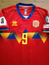 2025 Andorra Home World Cup Qualifier (vs Latvia) Match Worn Football Shirt Cucu #9 (M)