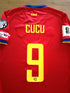 2025 Andorra Home World Cup Qualifier (vs Latvia) Match Worn Football Shirt Cucu #9 (M)