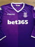 2018/19 Stoke City Away Long Sleeve Football League Shirt