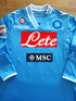 2012/13 Napoli Home Serie A Long Sleeve Football Shirt