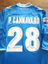 2012/13 Napoli Home Serie A Long Sleeve Football Shirt. P. Cannavaro #28