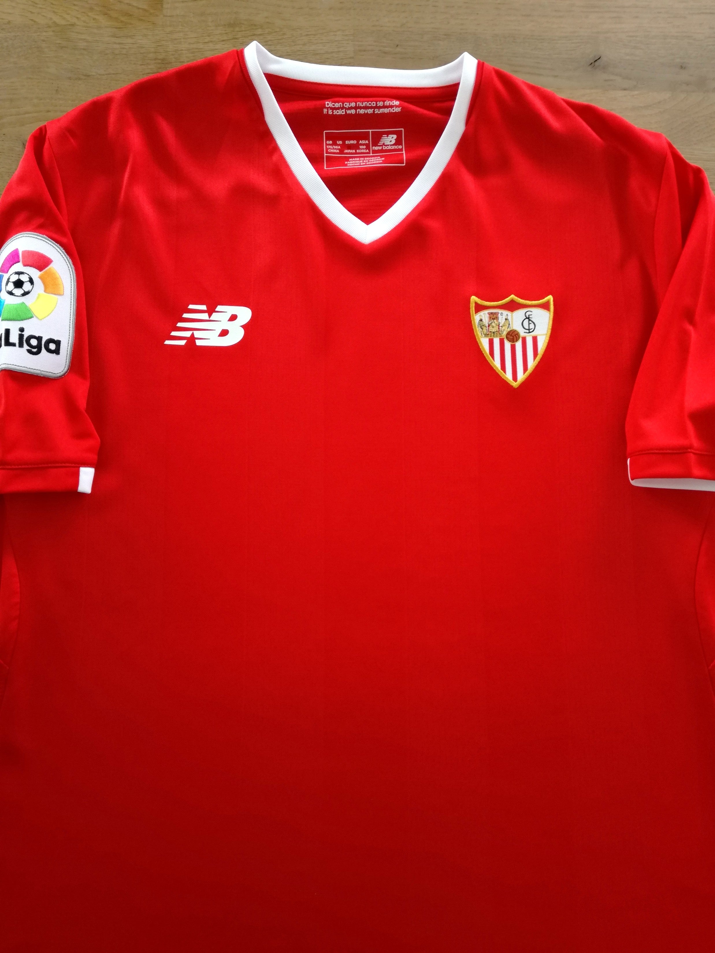 2017/18 Sevilla Away La Liga Football Shirt