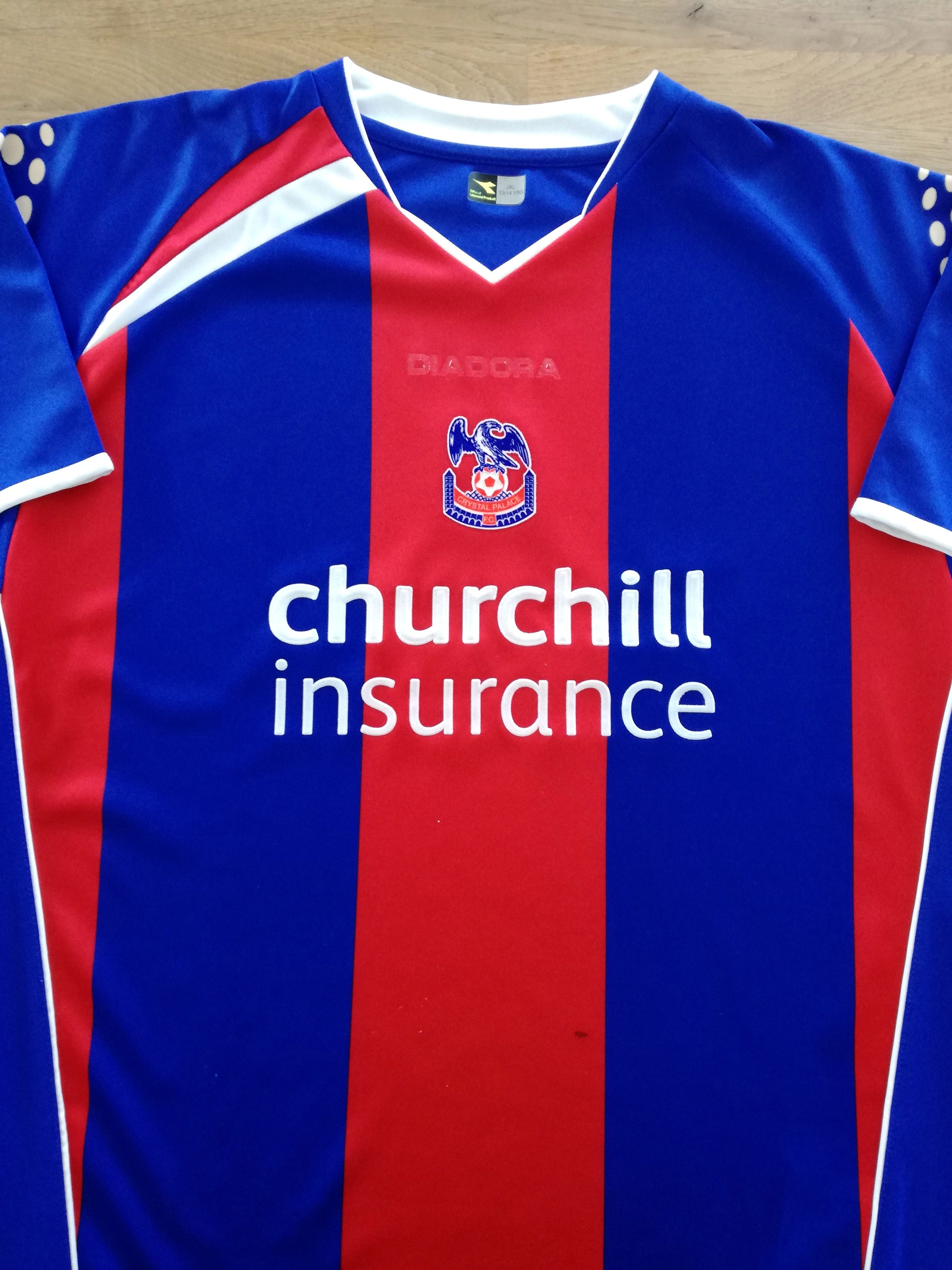 2005/06 Crystal Palace Home Football Shirt