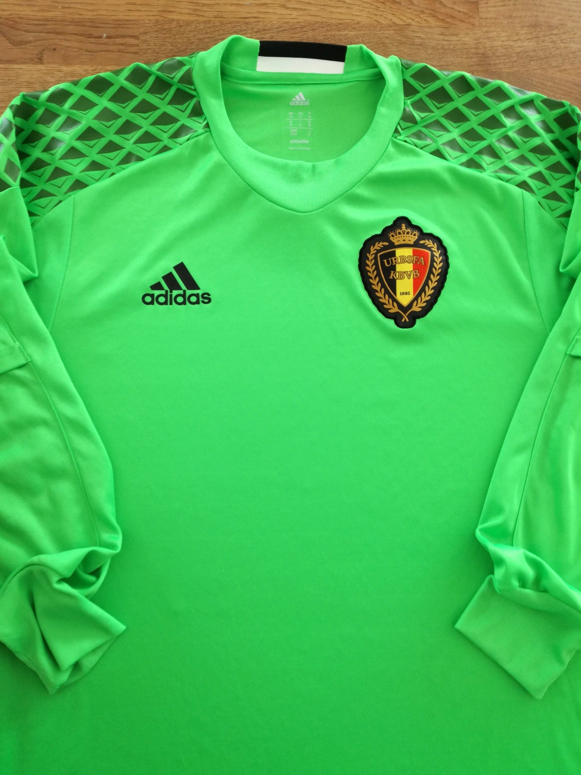 2016/17 Belgium GK Adizero Football Shirt