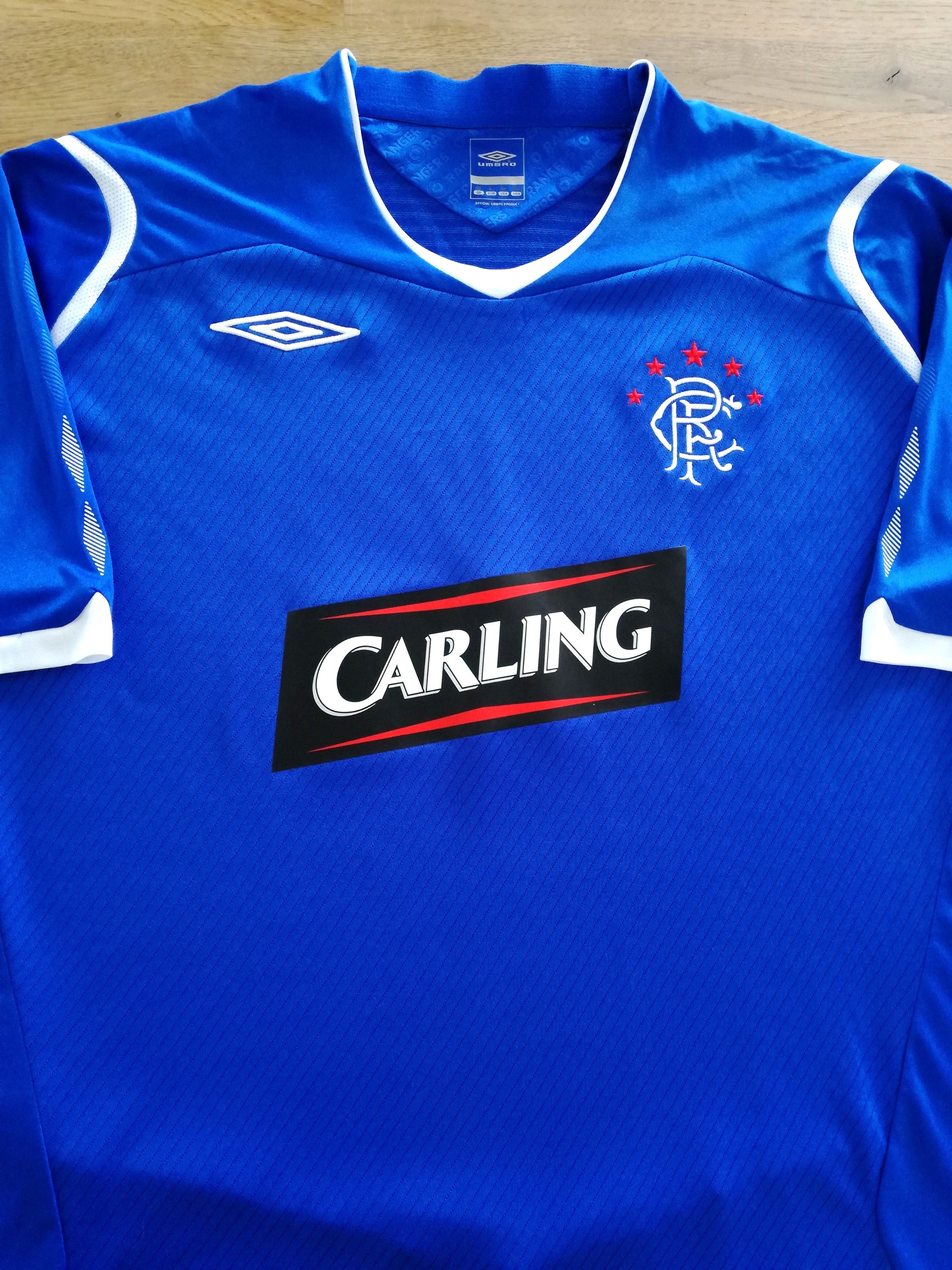 2008/09 Rangers Home Football Shirt