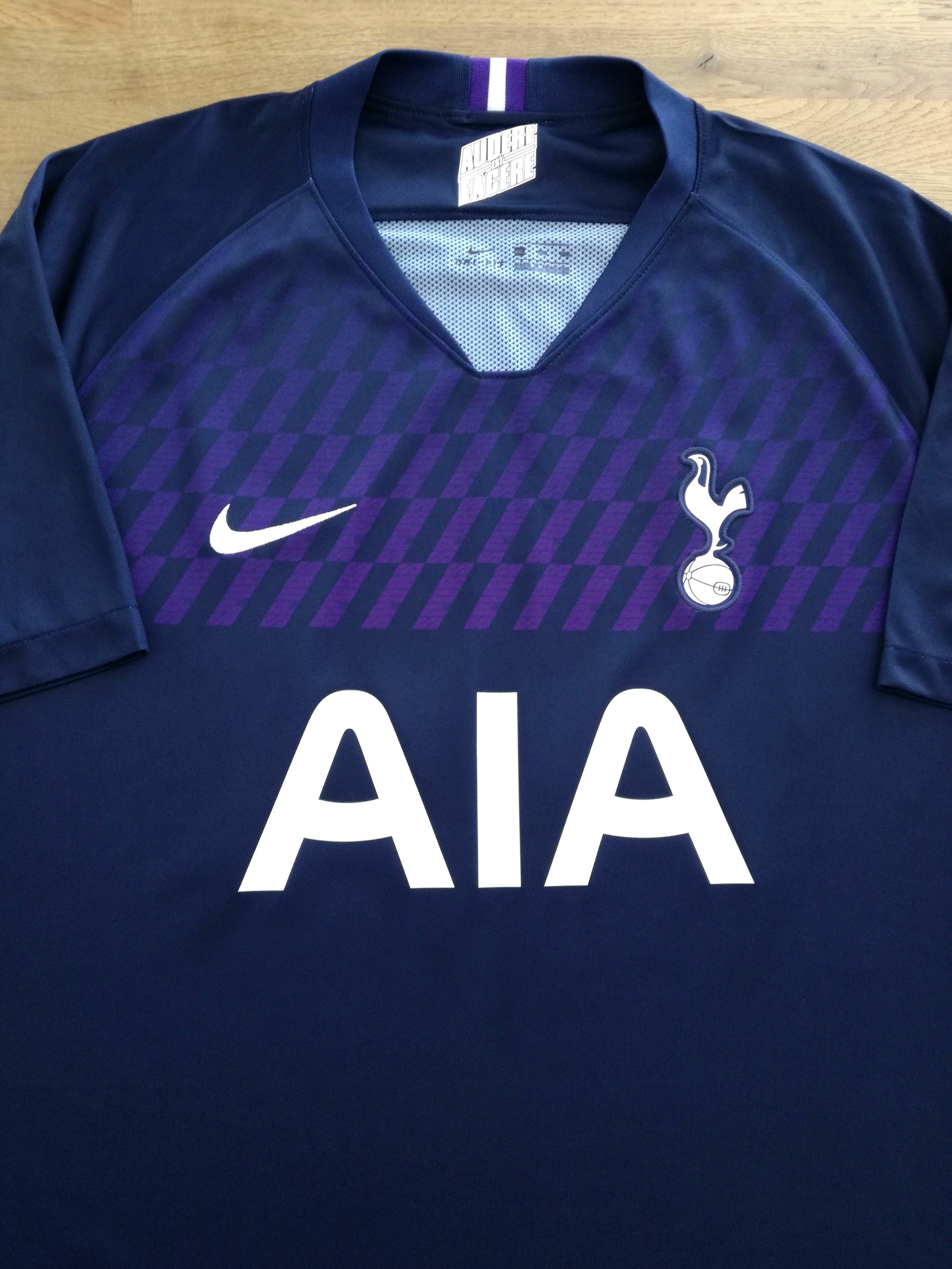 2019/20 Tottenham Away Player Issue Football Shirt